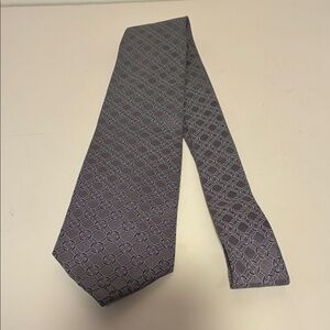 Jos. A. Bank Sophisticated Gray Geometric Tie